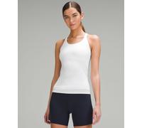 lululemon - Women's Ebb to Street Tank Top Light Support, B/C Cup - Color White - Size 6
