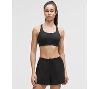 lululemon - Women's Energy Sports Bra Medium Support, B-D Cups Evolve - Color Black - Size Large