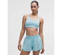 lululemon - Women's Energy Sports Bra Medium Support, B-D Cups Evolve - Color Blue - Size Large