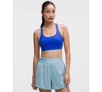 lululemon - Women's Energy Sports Bra Medium Support, B-D Cups Evolve - Color Blue - Size Large