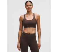 lululemon - Women's Energy Sports Bra Medium Support, B-D Cups Evolve - Color Brown - Size Large