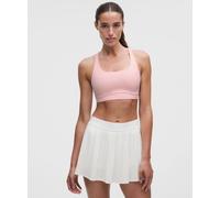lululemon - Women's Energy Sports Bra Medium Support, B-D Cups Evolve - Color Pink - Size Large