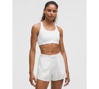lululemon - Women's Energy Sports Bra Medium Support, B-D Cups Evolve - Color White - Size XL
