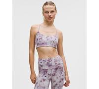 lululemon - Women's Flow Y Sports Bra Light Support, A/B Cup Evolve - Color Pink - Size Large