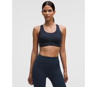 lululemon - Women's Go Further Sports Bra with Support Code Technology High Impact, C/D Cup - Color Blue - Size XS