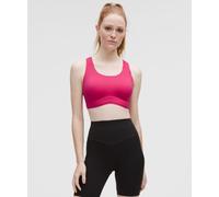 lululemon - Women's Go Further Sports Bra with Support Code Technology High Impact, C/D Cup - Color Pink - Size XS