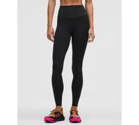 lululemon - Women's Go Further Super-High-Rise Race Tight Leggings - 28" - Color Black - Size 10