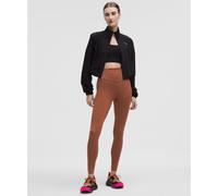 lululemon - Women's Go Further Super-High-Rise Race Tight Leggings - 28" - Color Brown - Size 8