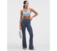 lululemon - Women's Groove Nulu High-Rise Flared Pants Regular - Color Blue - Size 6
