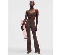 lululemon - Women's Groove Nulu High-Rise Flared Pants Regular - Color Brown - Size 16