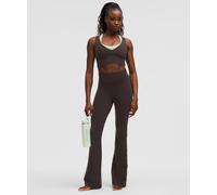 lululemon - Women's Groove Nulu High-Rise Flared Pants Regular - Color Brown - Size 4