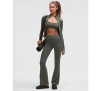 lululemon - Women's Groove Nulu High-Rise Flared Pants Regular - Color Green - Size 18