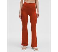 lululemon - Women's Groove Nulu High-Rise Flared Pants Regular - Color Orange - Size 16