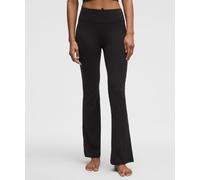 lululemon - Women's Groove Nulu High-Rise Flared Pants Short - Color Black - Size 20