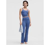 lululemon - Women's Groove Nulu High-Rise Flared Pants Short - Color Blue - Size 16