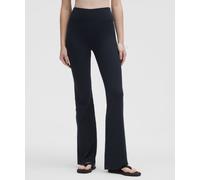 lululemon - Women's Groove Nulu High-Rise Flared Pants Short - Color Blue - Size 16