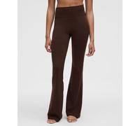 lululemon - Women's Groove Nulu High-Rise Flared Pants Short - Color Brown - Size 18