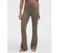 lululemon - Women's Groove Nulu High-Rise Flared Pants Short - Color Brown - Size 20