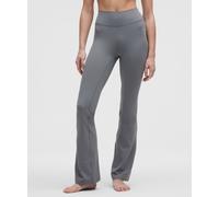 lululemon - Women's Groove Nulu High-Rise Flared Pants Short - Color Grey - Size 18