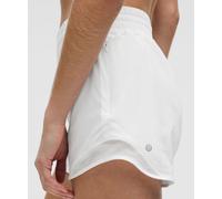 lululemon - Women's Hotty Hot High-Rise Lined Shorts - 4" - Color White - Size 22