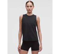 lululemon - Women's License to Train Classic-Fit Tank Top - Color Black/Grey - Size 16