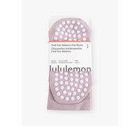 Lululemon Womens Lululemon Find Your Balance Grip Mesh Socks Lotus Lavender L