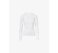 Lululemon Womens Lululemon Hold Tight Long-Sleeve Jersey Top White 10