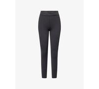 Lululemon Womens Lululemon Sfty Suedy Cross-Waist Tight 25'' Stretch-Woven Leggings Black/Black 10