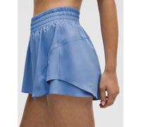 lululemon - Women's Shake It Out High-Rise Running Shorts - 2.5" - Color Blue - Size Medium