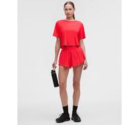 lululemon - Women's Shake It Out High-Rise Running Shorts - 2.5" - Color Red - Size Medium