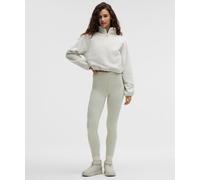 lululemon - Women's Softy Suedey High-Rise Tight Leggings - 28" - Color Green/White/Pastel - Size 14