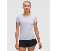 lululemon - Women's Swiftly Tech Short-Sleeve Shirt 2.0 Waist Length - Color Blue/Purple - Size 20
