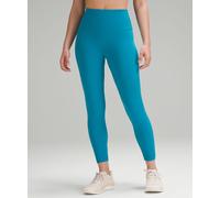 lululemon - Women's Wunder Train High-Rise Tight Leggings - 25" - Color Blue - Size 8