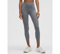 lululemon - Women's Wunder Train Mesh Panel High-Rise Tight Leggings - 25" - Color Grey - Size 14