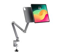 LULULOOK Magnetic Stand Only for iPad Pro 12.9'' Air 13'' M2(2024), Aluminum Alloy Arm Adjustable Tablet for Kitchen Office Desk Stand Mount Clamp for iPad Pro 12.9 6th/5th/4th/3rd
