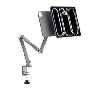 LULULOOK Magnetic Stand Only for iPad Pro 13 inch M4(2024), Aluminum Alloy Arm Adjustable Tablet Stand for Kitchen Office Desk Stand Mount Clamp for iPad Pro 13'' M4