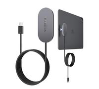 LULULOOK Magnetic Wireless Charger Cord for iPad Pro 13" M5 / M4 ONLY, 35W Aluminum Alloy Charger Fast Charing for iPad Pro 13 inch M5/M4 with 6.5ft USB-C Cable