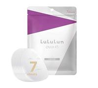 Lululu 7 Pieces, Over 45 Clear Facial Mask, Firmness and Luster Skin Care for Women and Men, Iris Blue
