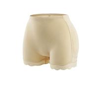 LULUMAIC Butt Lifting Shapewear Butt Padding Shapewear Hip Dip Pads Shaper Shorts,black-3XL Beige Small