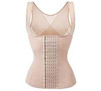 LULUMAIC Compression Top Invisible Body Waist Cincher Postpartum Recovery Vest Tummy Control Shapewear Womens Shapers Memory Steel In Back