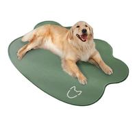 LULUMAIC Dog Cooling Mat, Pet Cooling Mats for Dogs, Washable Ice Silk Self Cool Pad Pet Cool Mats for Dog And Cat in Summer Crate Kennel Bed Sofa Floor Car Seat,Green,17.7x23.6in
