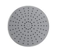 LULUMAIC Hand Showers, Shower Head ABS high Pressure rain Shower Head with Silicone Nozzle, Easy to Clean and Install, Abschrome: 23 x 23 cm