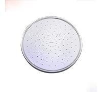 LULUMAIC Handheld Showers, 9" with Self-Cleaning Needle Ejects When Water is Drained, Stainless Steel High Flow Rain Shower Head, Cover
