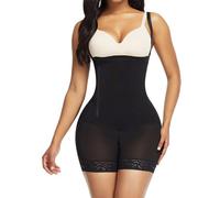 LULUMAIC High Women Slimming Adjustable Hooks And Zipper Tummy Control Trimmer Shapewear S-6XL
