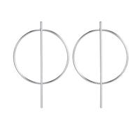 LULUMAIC jewelry Women Earrings, Korean Statement Black Acrylic Drop Earrings For Women Fashion Jewelry Vintage Geometric Asymmetric Earring presents For Girlfriend, Wife, Sister,