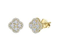 LULUMAIC Lllunimon S925 sterling silver earrings full diamond lucky jewelry sweet and elegant style Everyday wear gifts for her