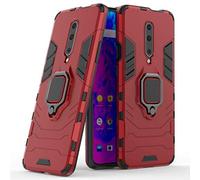 LuluMain Compatible with 1+7 Pro, 1+7T Pro Case, Magnetic Ring Holder for OnePlus 7 Pro, OnePlus 7T Pro (Red)