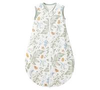 LULUMONKEY 0.5 Tog Baby Summer Sleeping Bag 0-6 Months, Soft Cotton Newborn Sleep Sack Baby Wearable Blanket, Forest