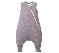 LULUMONKEY Sleeping Bag with Legs 1.5 TOG, 100% Cotton Sleeping Sack with Feet Toddler Wearable Blanket 2-3 Years, Dinosaurs