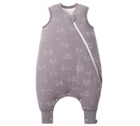 LULUMONKEY Sleeping Bag with Legs 2.5 TOG, 100% Cotton Winter Sleeping Sack with Feet Toddler Wearable Blanket 1-2 Years, Dinosaurs